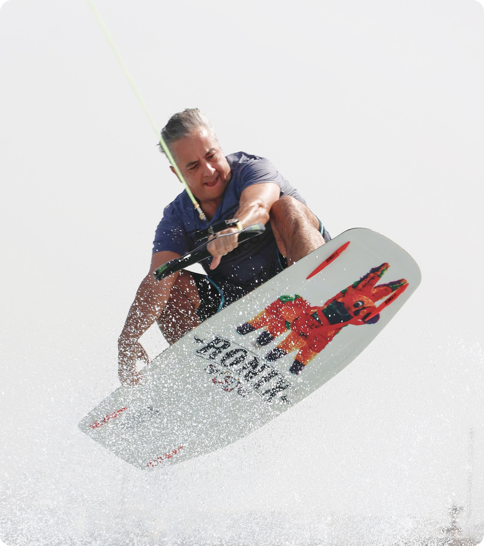 First wakeboard session