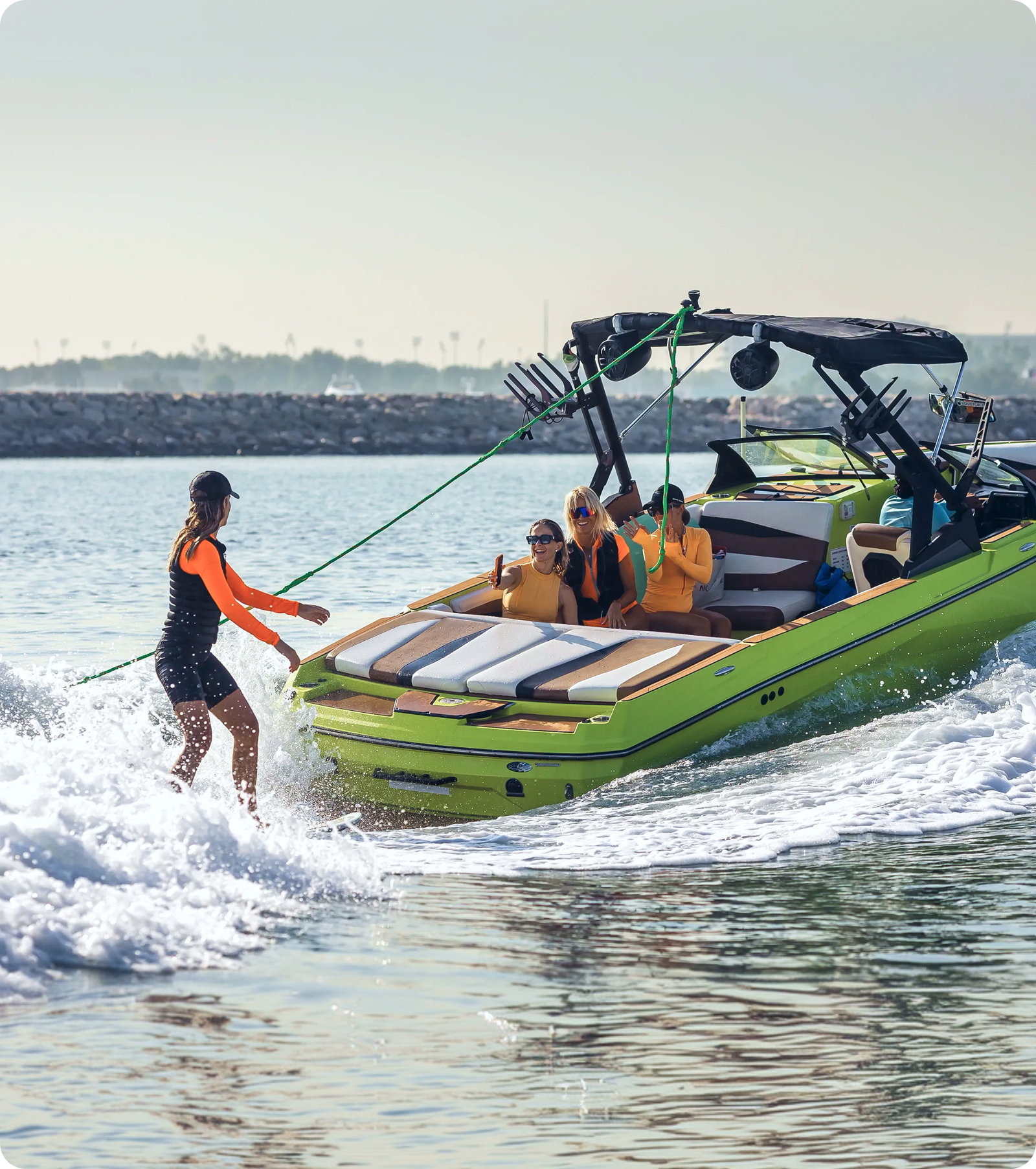 About wakesurfing